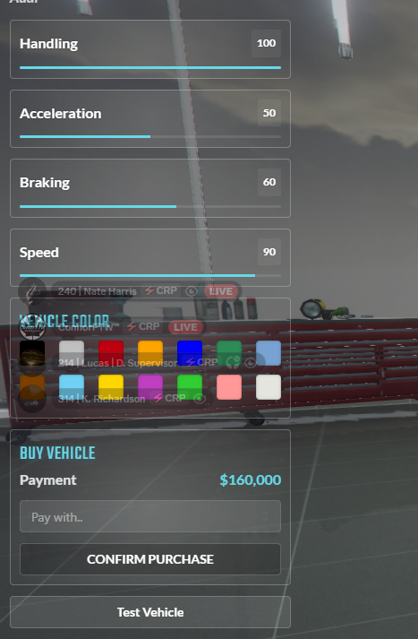 Purchasing a Vehicle