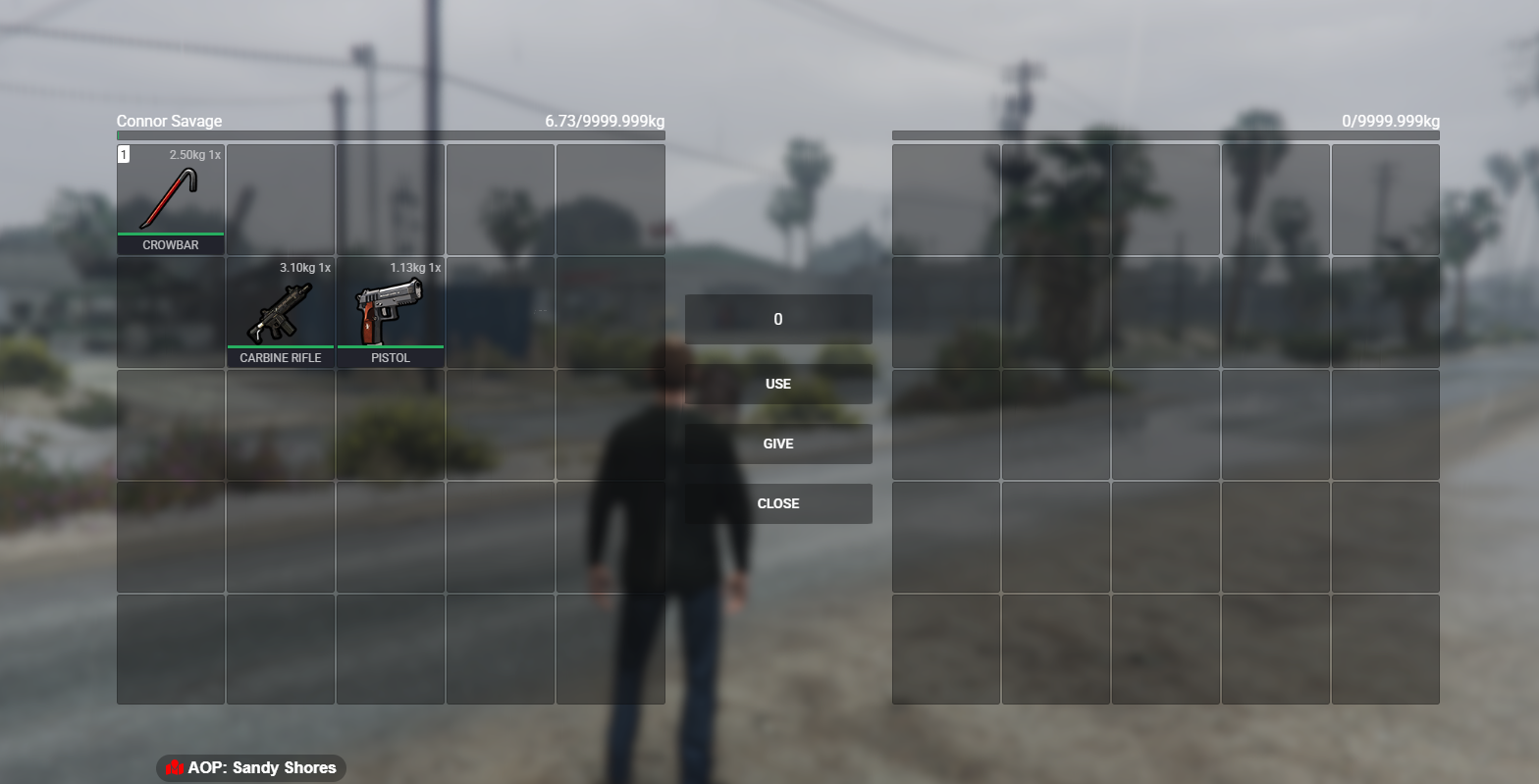 Inventory Interface